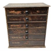 Early 20th Century Dewhurst table top chest