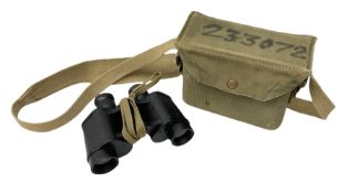 Pair of WWII 1943 Kershaw Bino. Prism No.2 MKII x6 binoculars