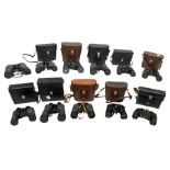 Eleven pairs of Swift binoculars