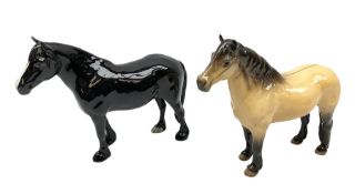 Beswick Dales Pony in black