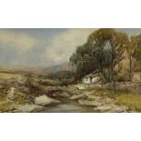 Harry James Sticks (British 1867-1938): River Landscape