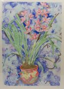Tanya Short (British 1955-): 'Orchid'