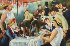 After Renoir: Luncheon of the Boating Party