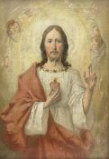 After Pompeo Girolamo Batoni (Italian 1708-1787): 'The Heart of Jesus'