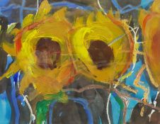 Michael Curgenven (Contemporary): 'Sunflowers'