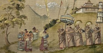 Bhutanese School (19th/20th century): Buddhist Ceremony