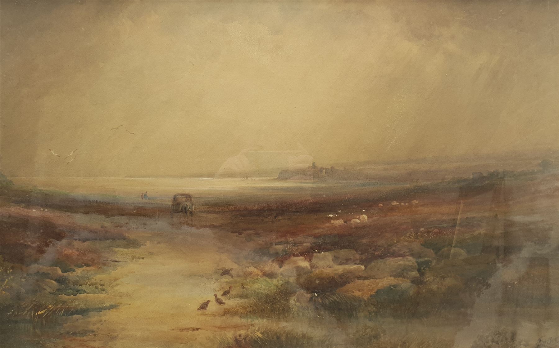 Frederick William Booty (British 1840-1924): Scarborough from Hay Brow