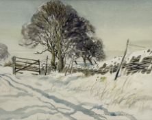 Herbert Rodmell (British 1913-1994): 'Drovers Road' above Kepwick'