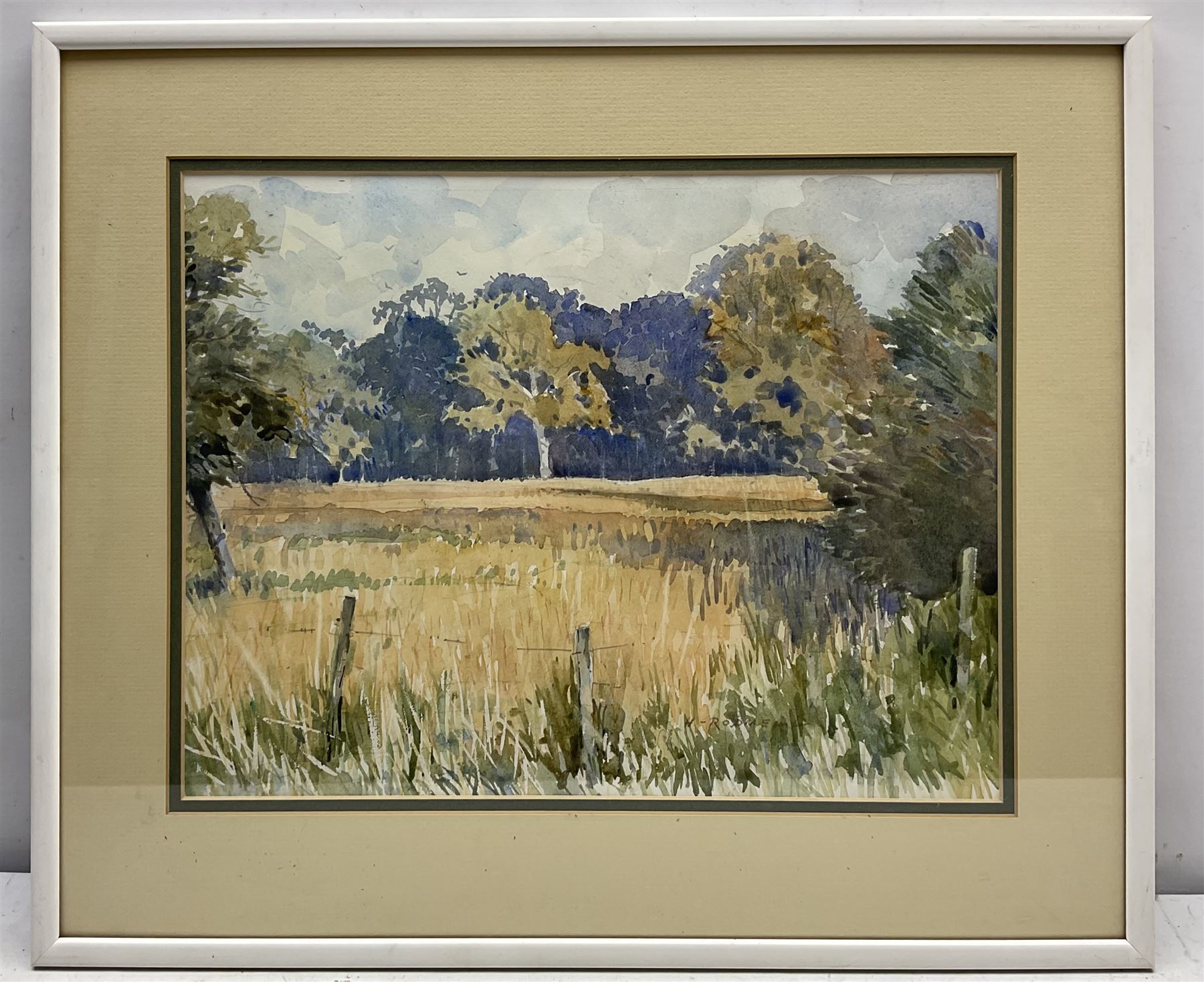 Herbert Rodmell (British 1913-1994): Harvest Near Brawith - Image 2 of 4