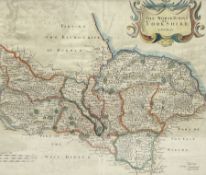 Robert Morden (British c.1650-1703): 'The North Riding of Yorkshire'