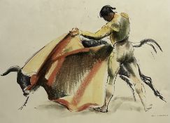 John Rattenbury Skeaping RA (British 1901-1980): 'Matador and Bull'