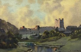 Ebenezer John Woods Prior (Northern British 1914-1988): 'Richmond Castle'