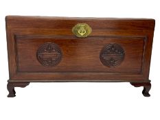 Chinese hardwood blanket box