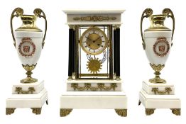 Late 19th century French Empire style clock