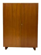 Mid-20th century teak office cabinet by Heco industries