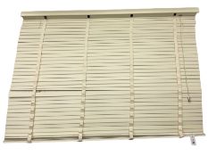 Cream finish Venetian blind