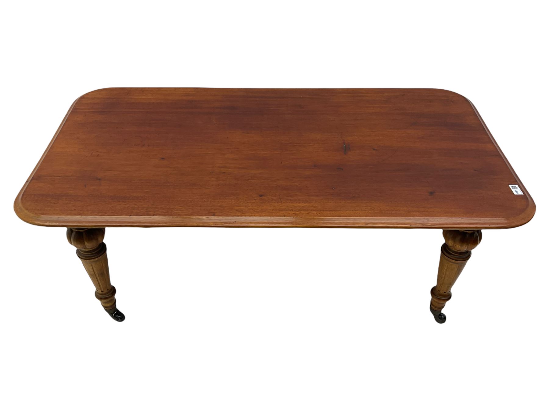 Victorian and later mahogany low table - Image 2 of 7