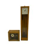 A mid-20th century Gent of Leicester(Blick Electric) Pulsynetic Master Clock in a full length glazed