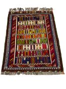 North African kilim rug