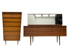 Austinsuite - Mid 20th century teak six drawer chest