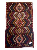 Baluchi multi-coloured geometric rug