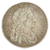 Charles II 1679 halfcrown coin