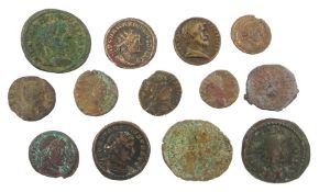 Mostly Roman bronze coinage