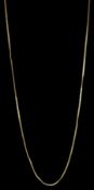 18ct gold Foxtail link necklace