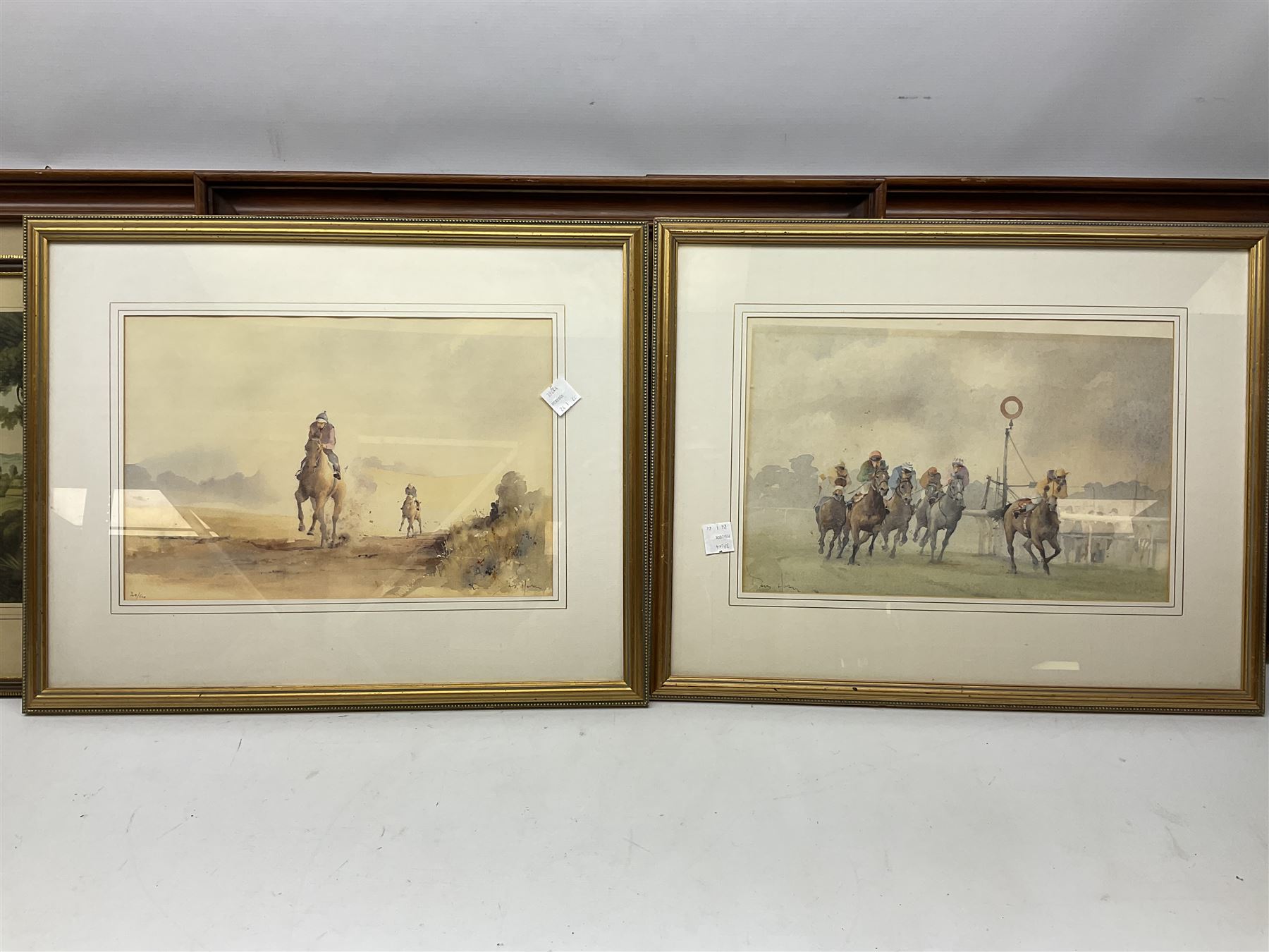 Collection of modern and antique Equestrian prints including after Henry Alken and JF Herring max 40 - Image 2 of 5