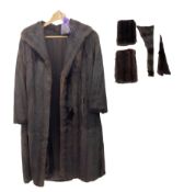 Lady's three-quarter length fur coat