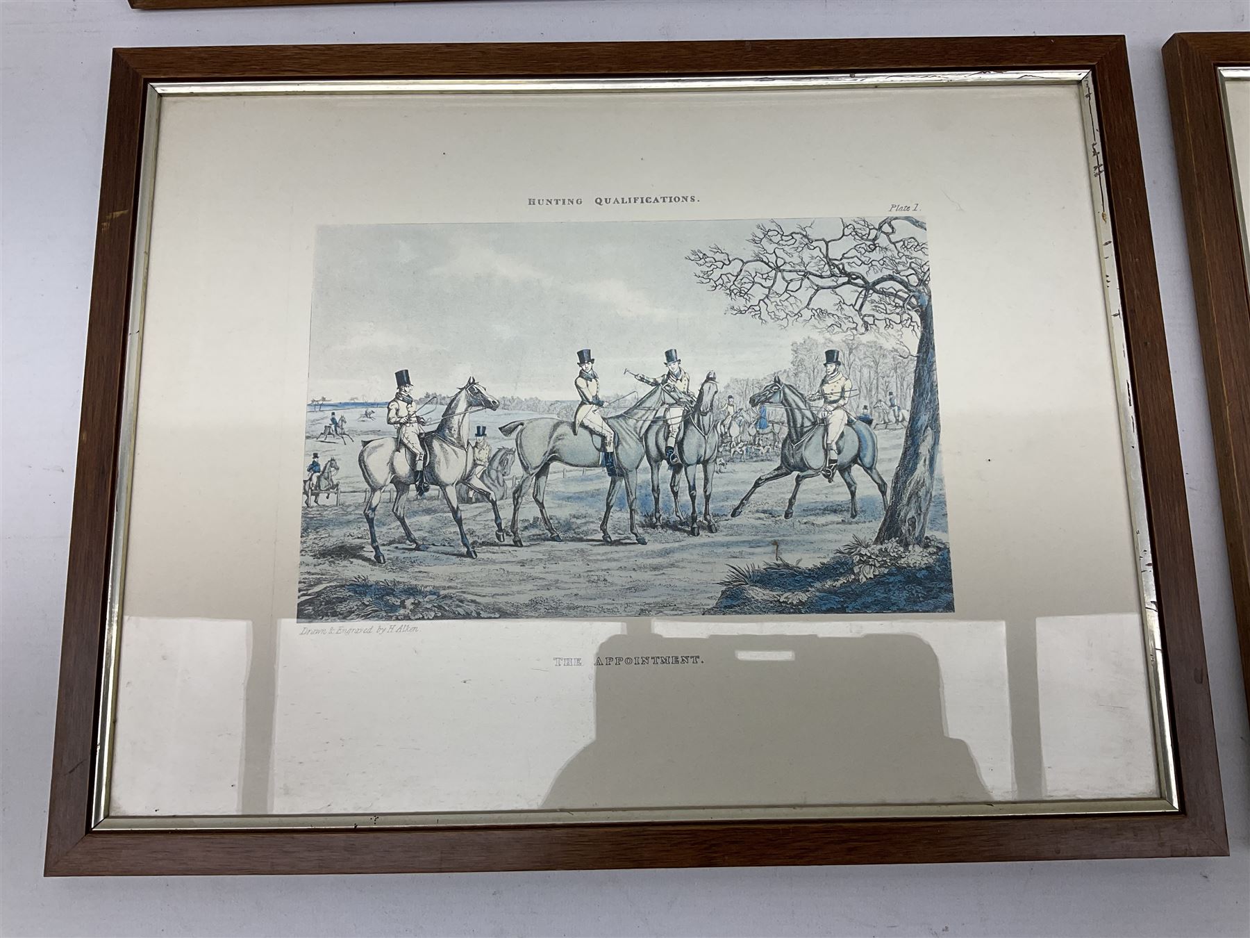 After Henry Thomas Alken (British 1785-1851): 'Hunting Qualifications' - Image 4 of 5