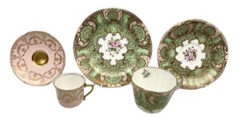 Royal Crown Derby tea trio