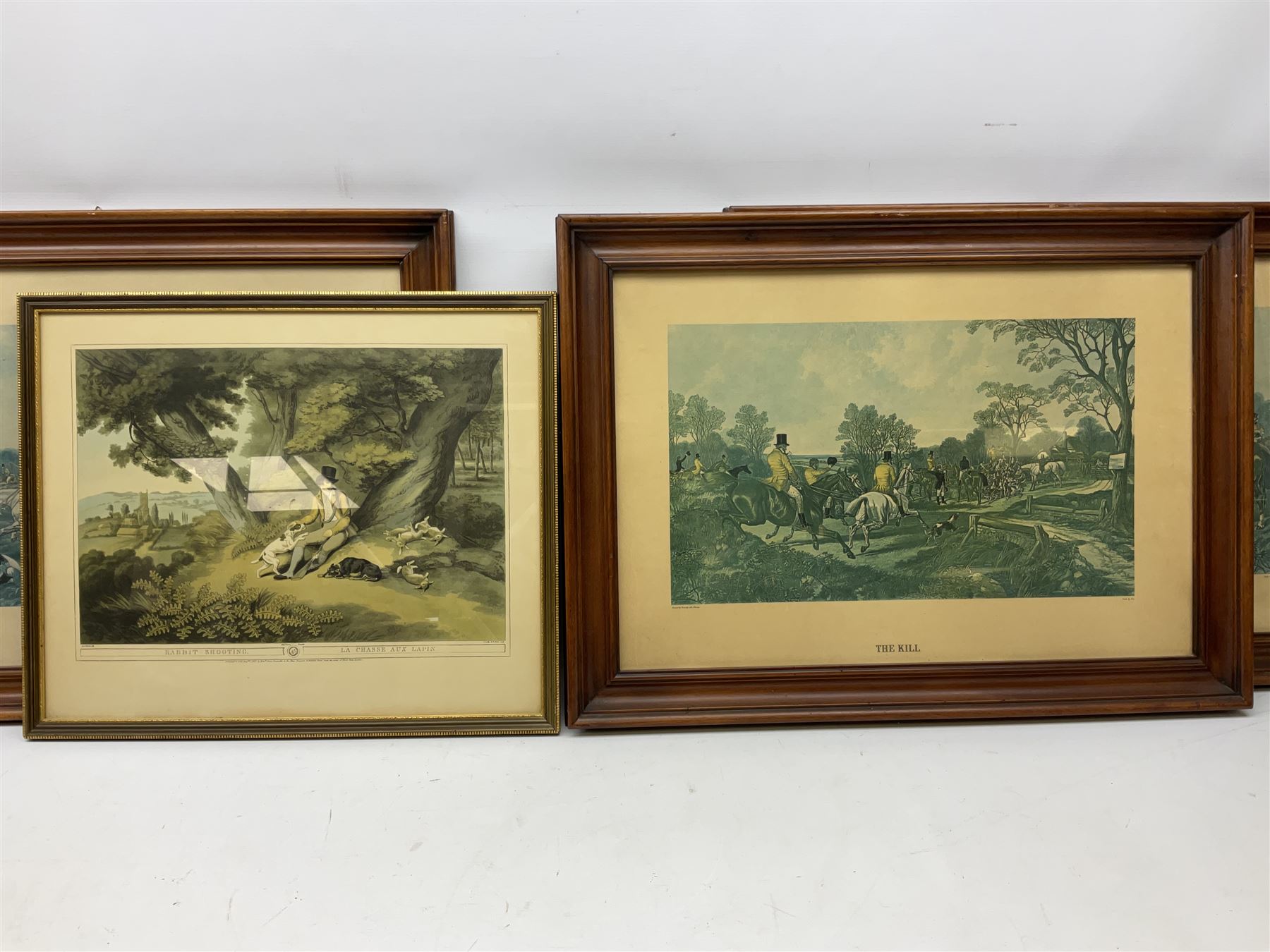 Collection of modern and antique Equestrian prints including after Henry Alken and JF Herring max 40 - Image 4 of 5