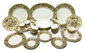 Wedgwood Floral Tapestry Pattern part tea and dinner service