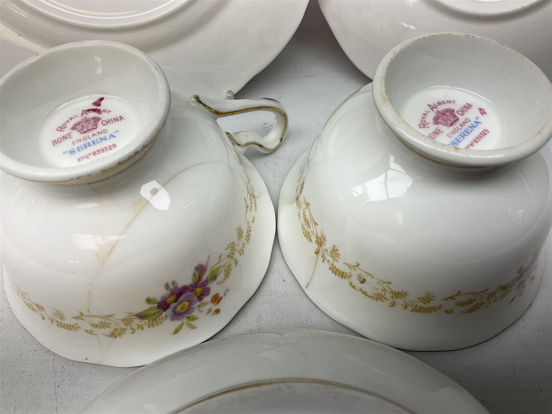 Royal Albert Serena pattern tea service - Image 4 of 4