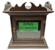 King Edward cigars countertop display advertising cabinet