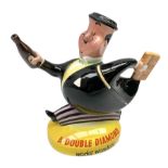 Beswick 'Double Diamond Works Wonders' advertising decanter in the form of a business man with brief