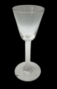 18th century drinking glass