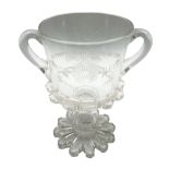 Early 20th century commemorative twin handled pedestal cup