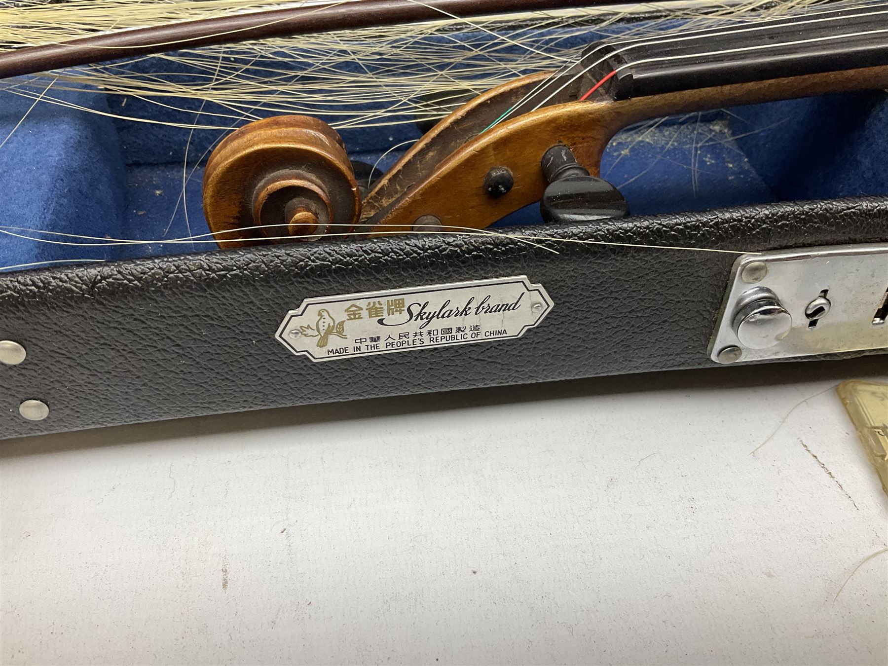 Two cased Skylark violins with bows - Image 4 of 7