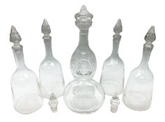 Waterford Crystal Coleen pattern cut glass decanter