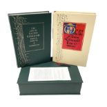 Two Folio Society books in green outer case