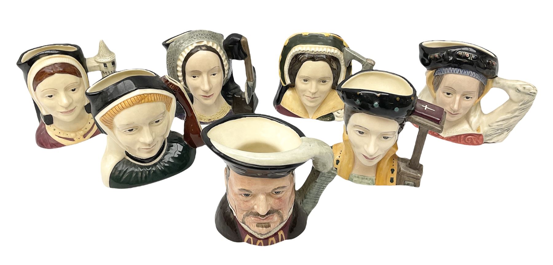Royal Doulton Henry VIII and his Six Wives Character Jugs