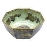 Wedgwood Dragon Lustre octagonal bowl