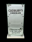 Cadbury's chocolate countertop display advertising cabinet