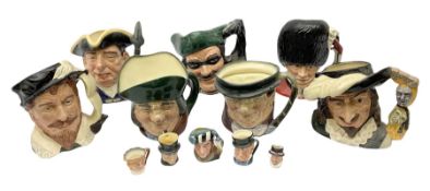 Royal Doulton character jugs