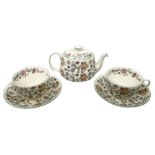 Minton Haddon Hall pattern tea set