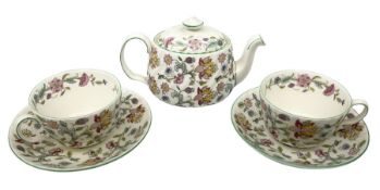 Minton Haddon Hall pattern tea set