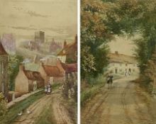 John Wynne Williams (British fl.1900-1920): 'Forge Valley' and 'Paradise'