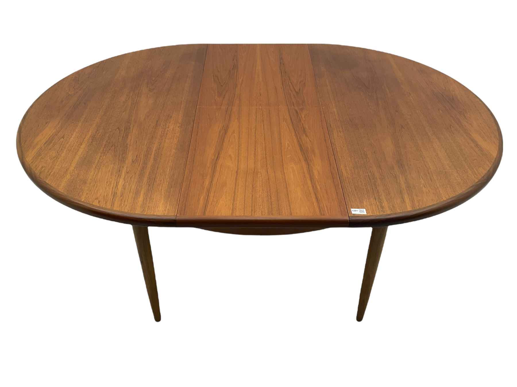 G-Plan Mid-20th century teak circular extending dining table - Image 3 of 21